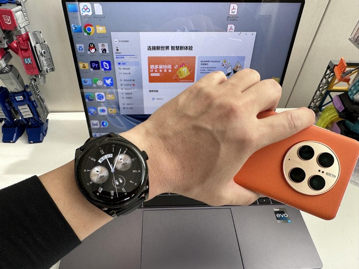 华为手表耳机watchbuds实用性,华为watchbuds耳机佩戴