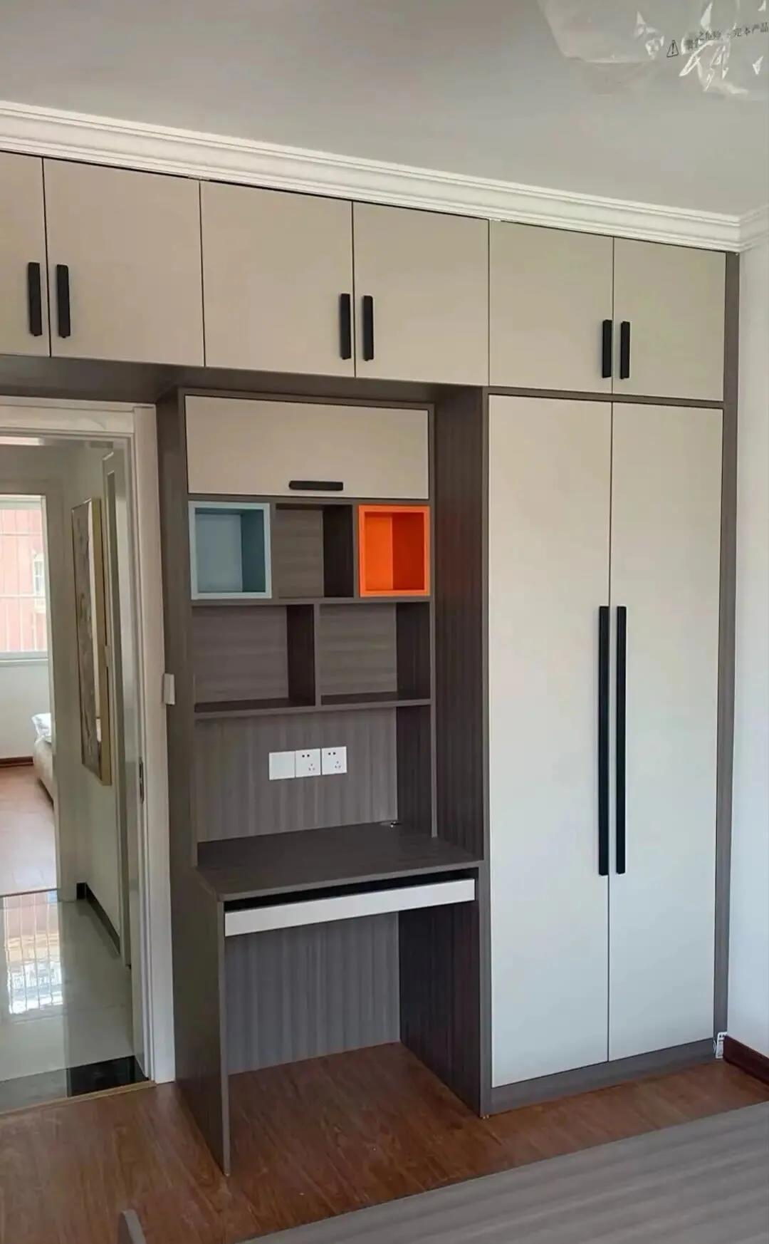 衣柜写字桌一体桌尺寸,衣柜写字桌一体新款