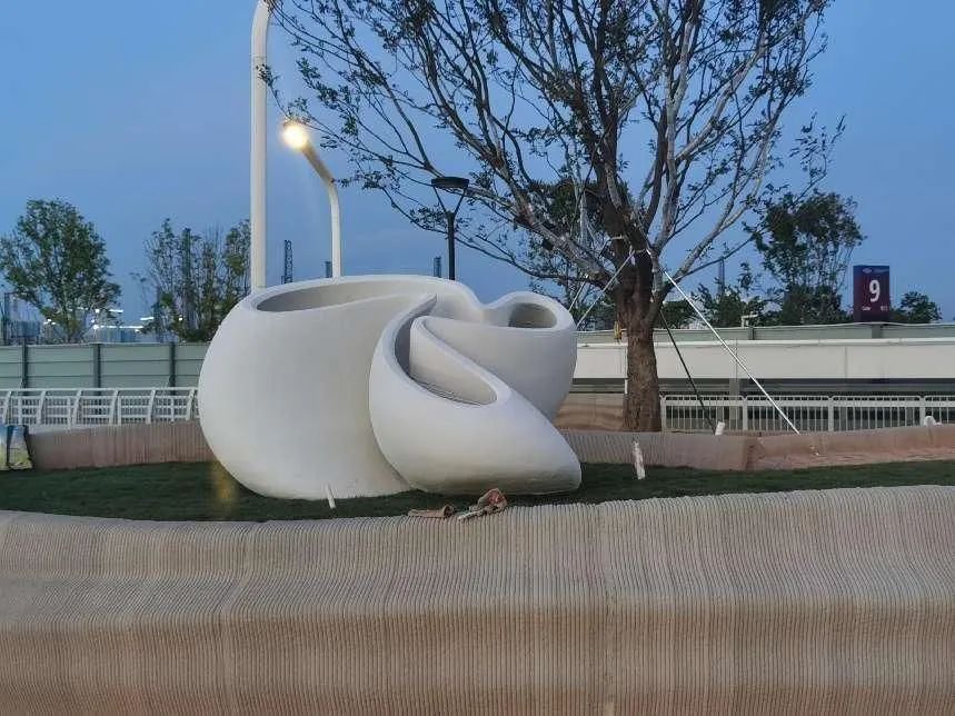 5523平方米，清华大学深圳国际研究生院3D打印城市公园