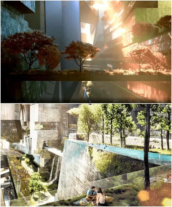 沙特摩天大楼最新消息,沙特建造镜面摩天大楼