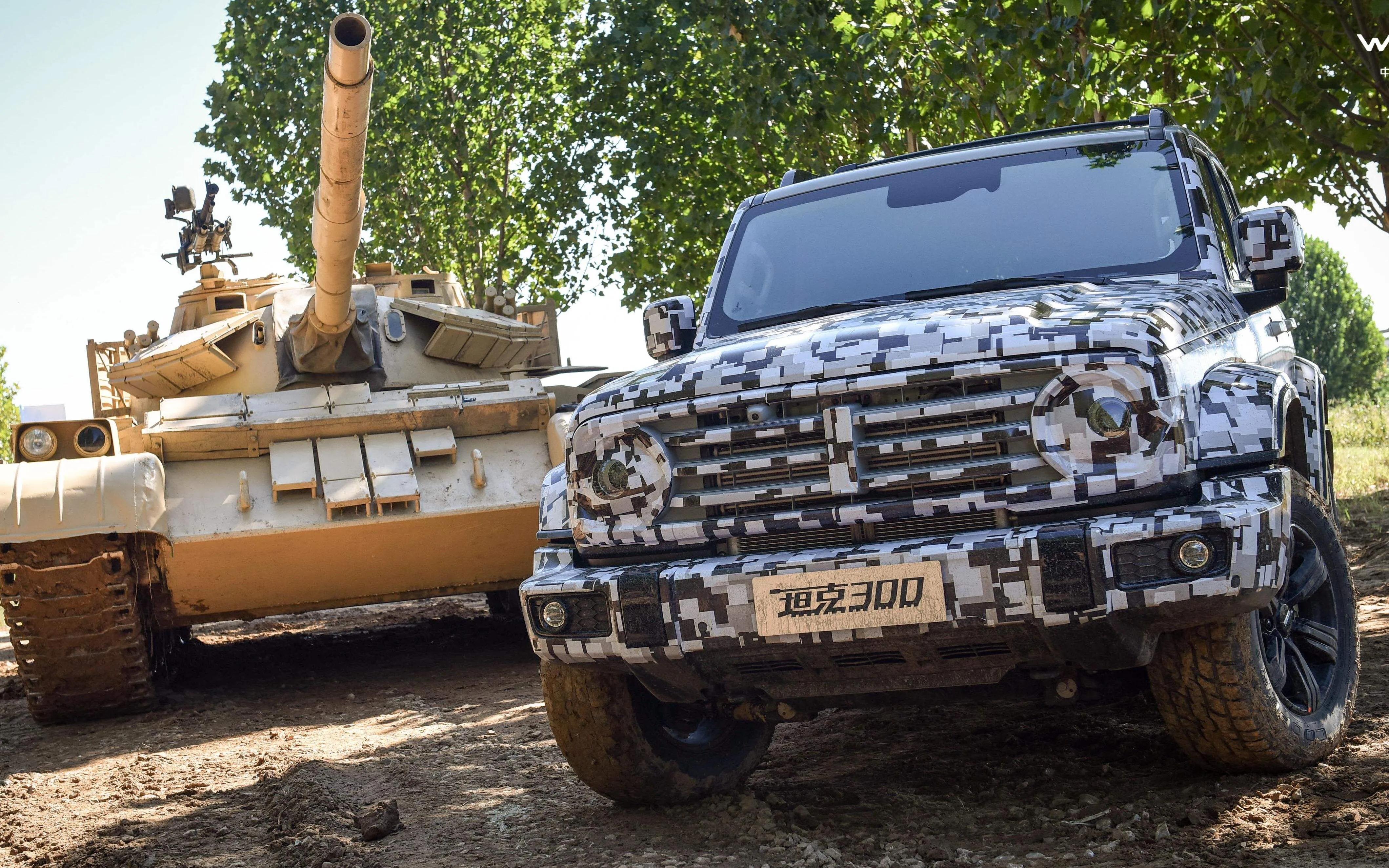 坦克300侧踏教程,坦克300穿越攻略