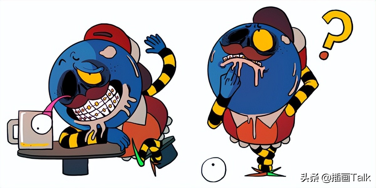 韩国插画师daehyunkim插画作品,韩国插画师siki作品