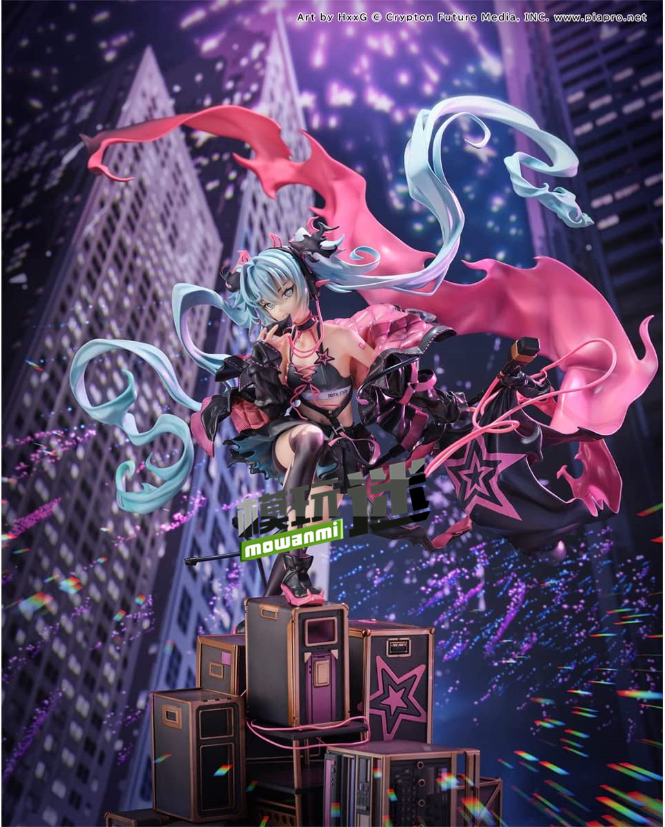 初音未来anniversary手办,初音未来digitalstars2022拆箱