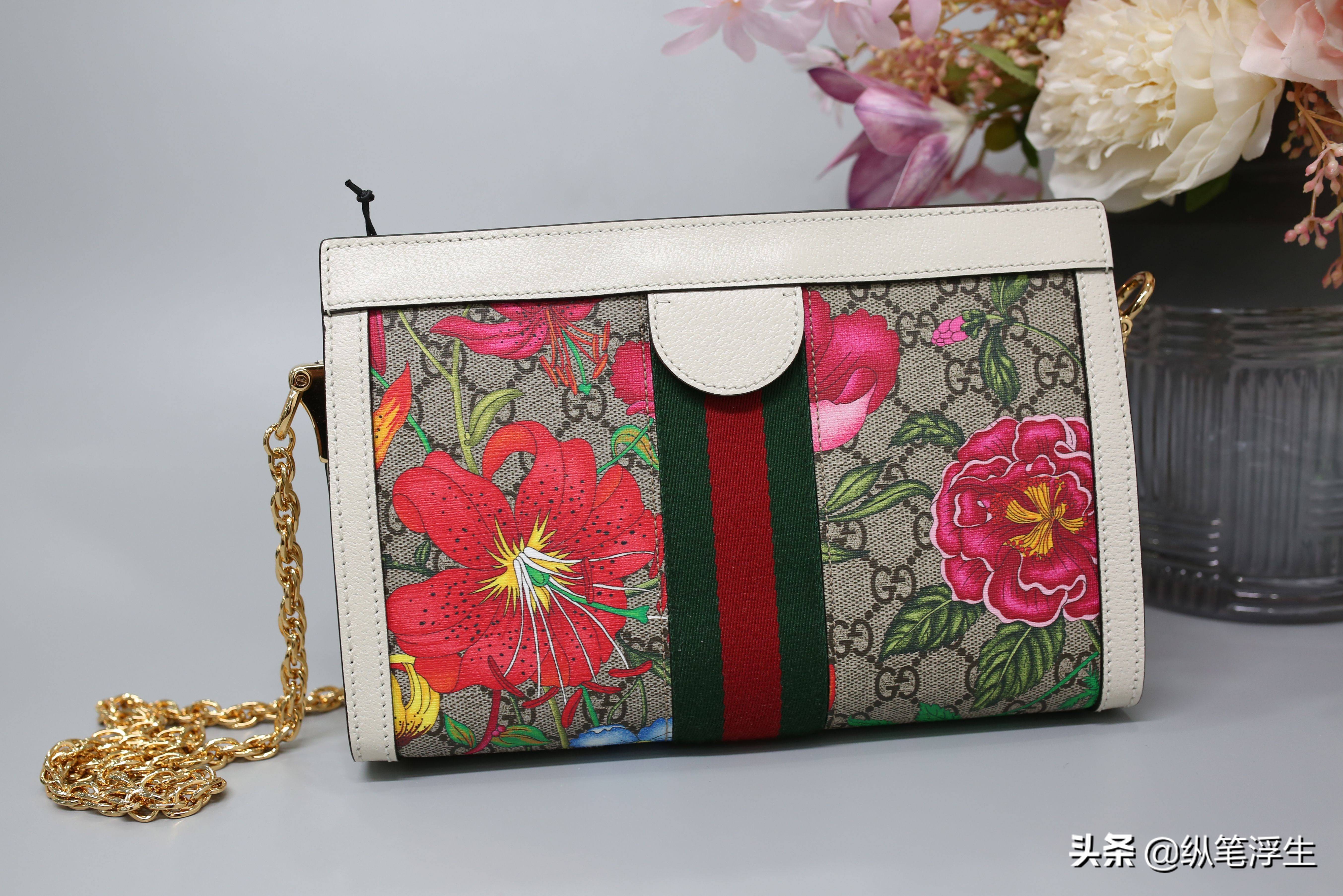 一万多的gucci经典,gucciophidia复古时尚链条包