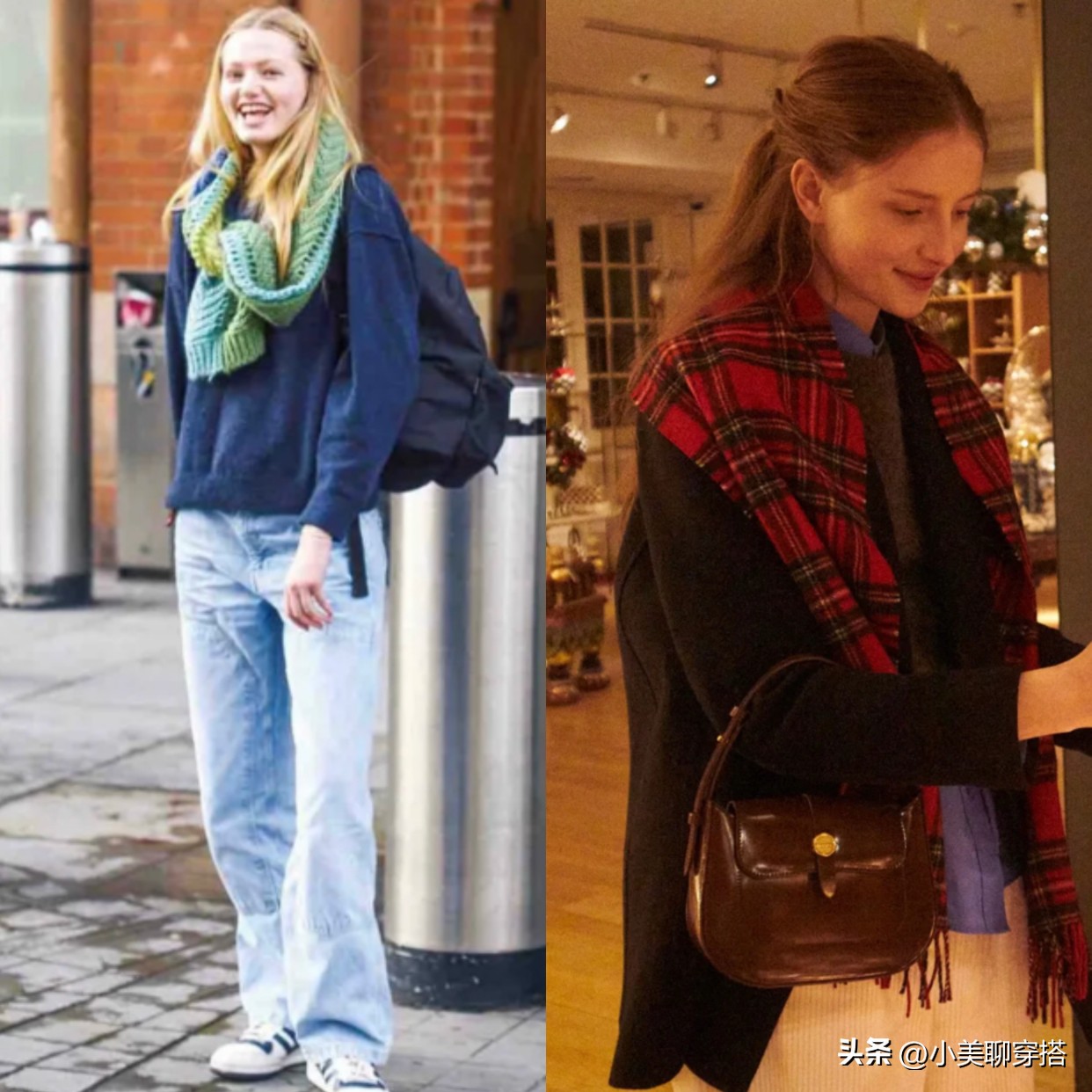 冬季复古法式穿搭女高级感,冬天法式风搭配穿在身上出街