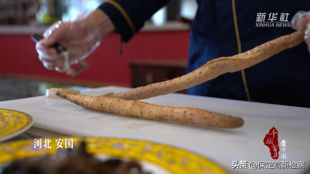 千城百县看中国｜安国药膳：祁山玛卡