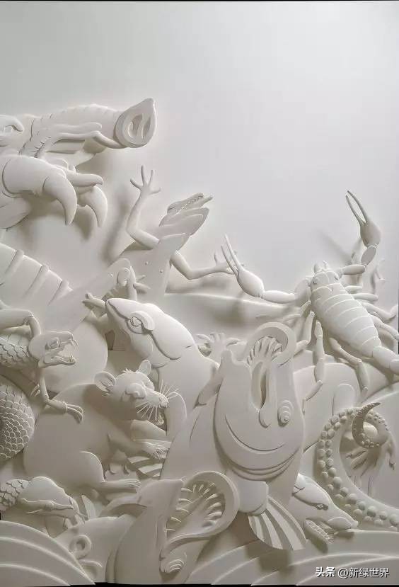 一组纸艺作品,令人惊艳的纸艺作品