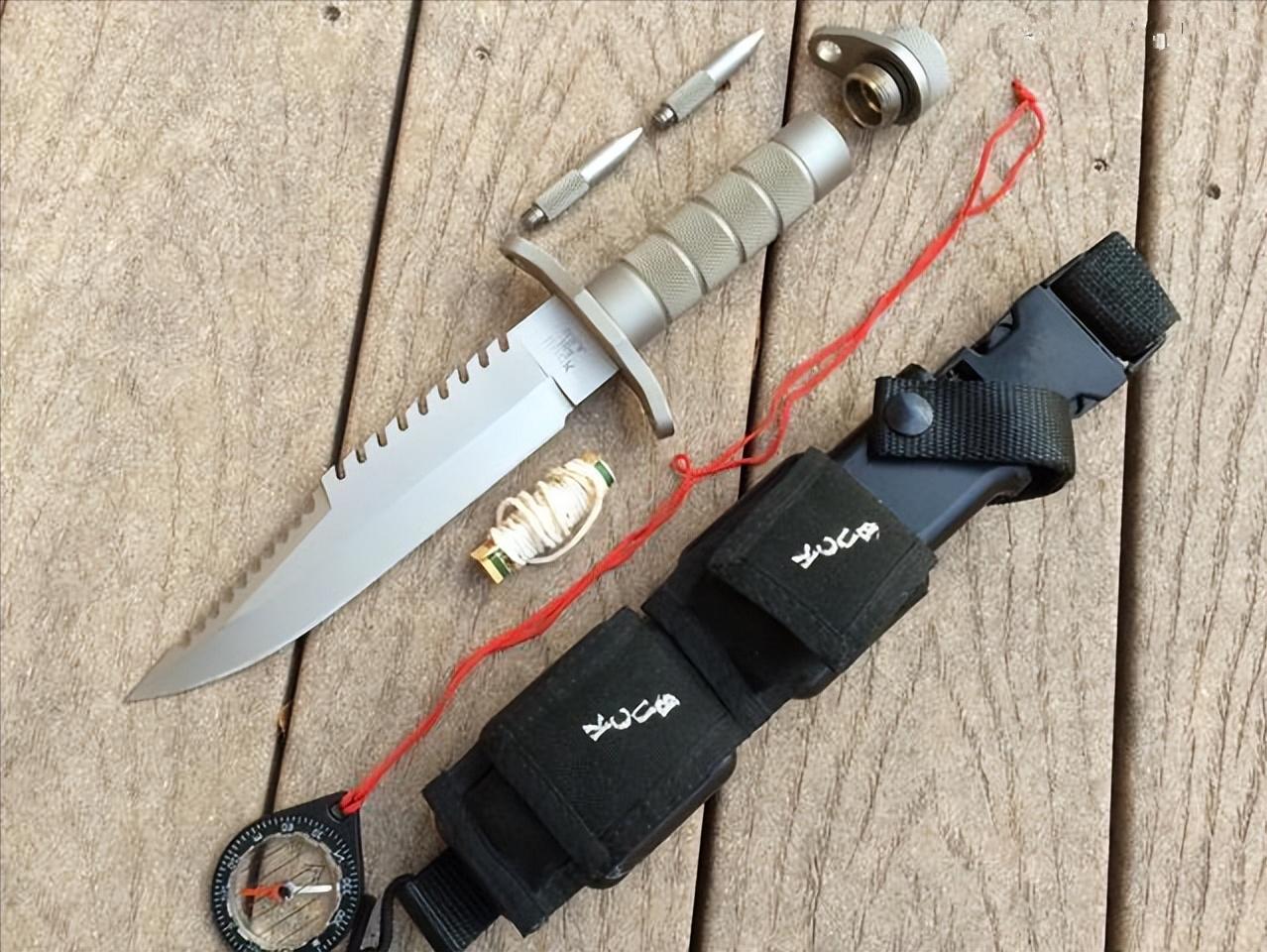 美军特种部队野外求生刀,美国海豹突击队专用刀