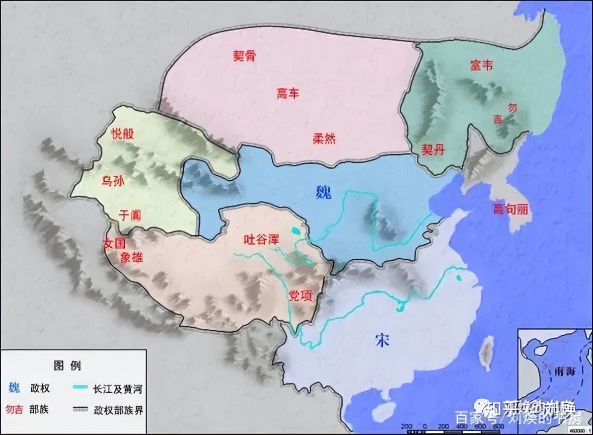 除了魏蜀吴时代，中国还有哪个时期堪称“三国鼎立”时期？