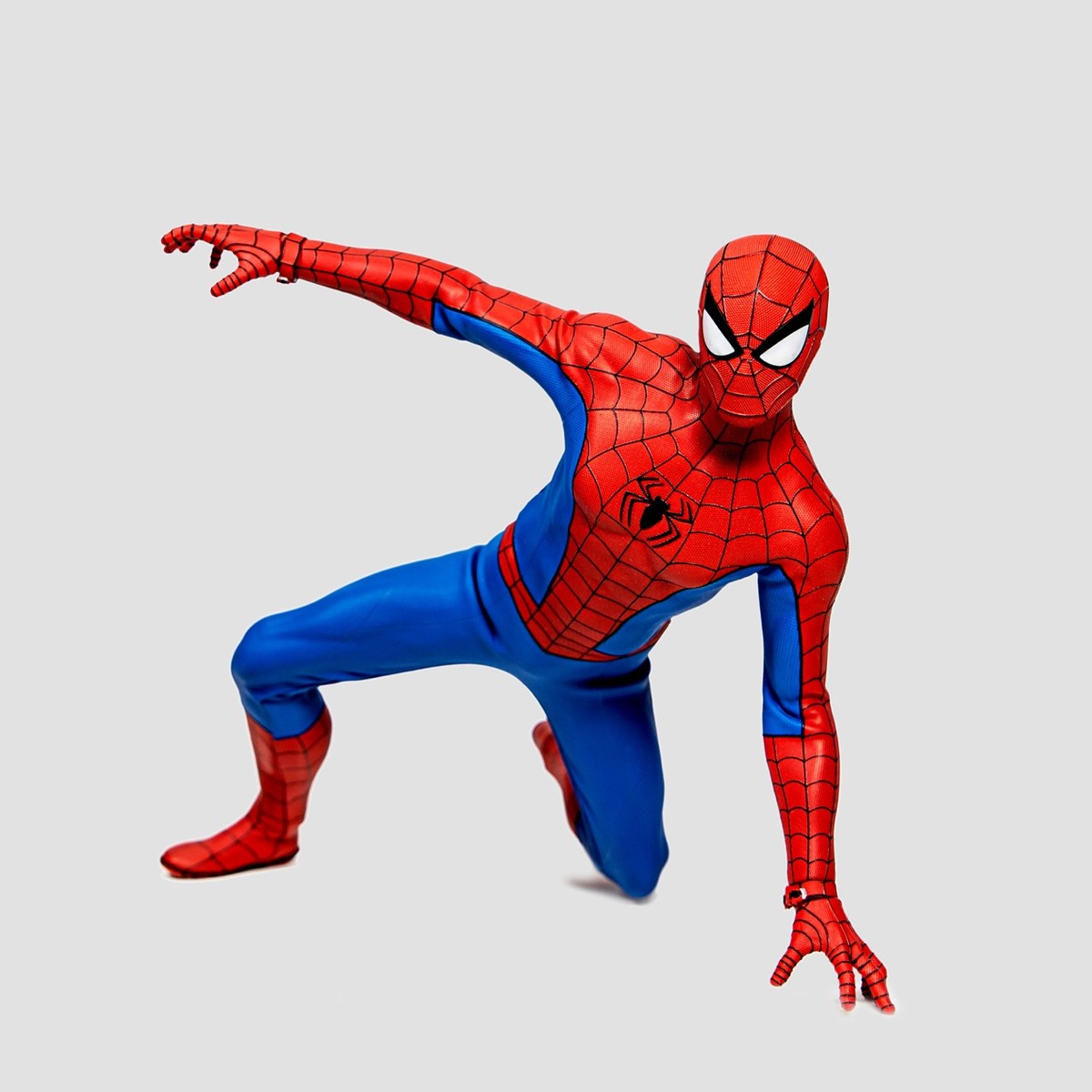 hottoys蜘蛛侠经典战衣手办测评,hottoys蜘蛛侠经典红蓝战衣