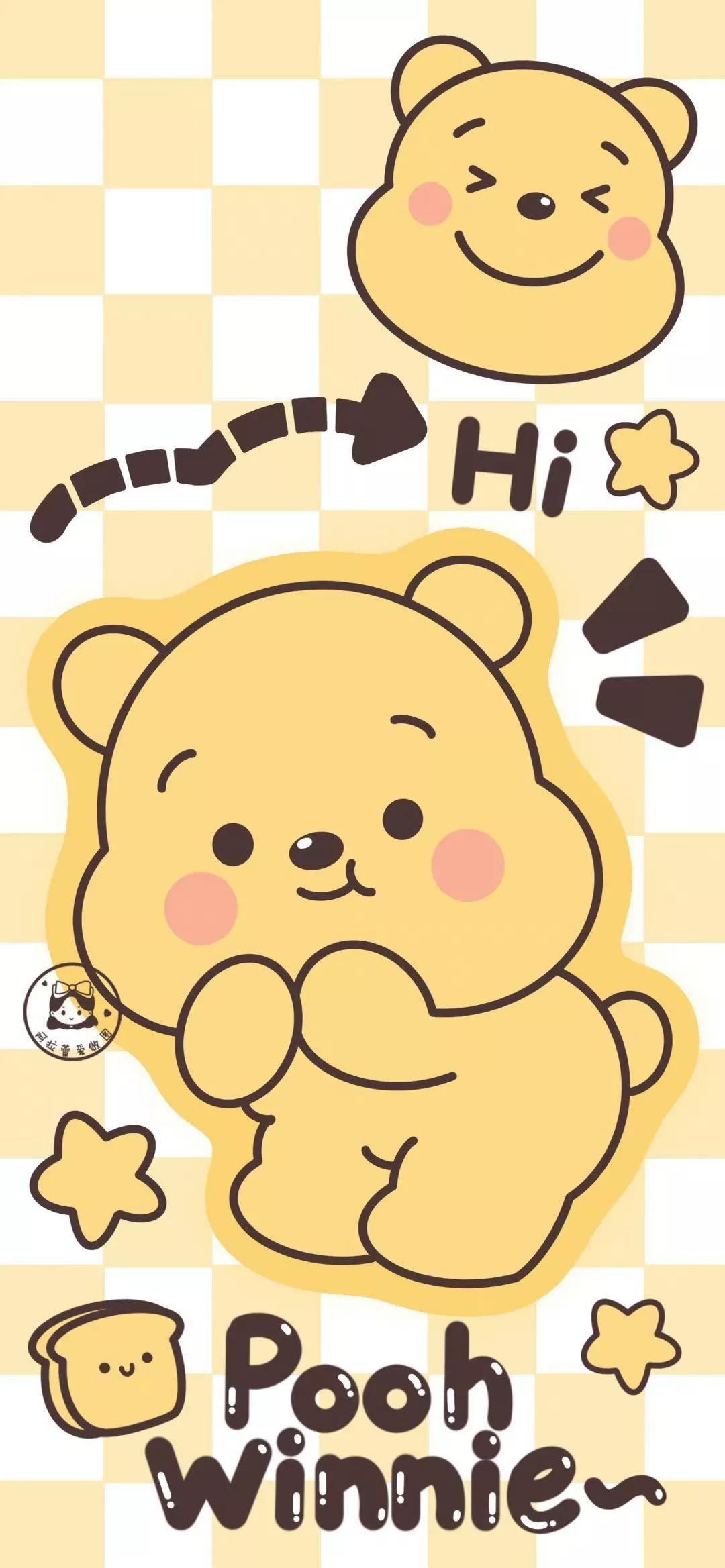 手机壁纸｜小熊维尼