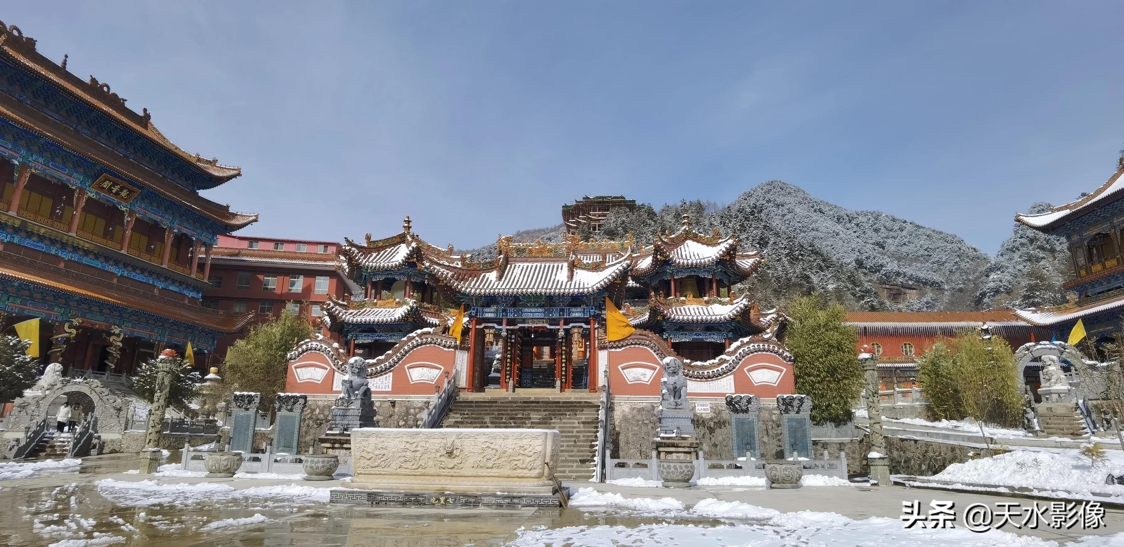 雪中净土寺,雪落净土寺