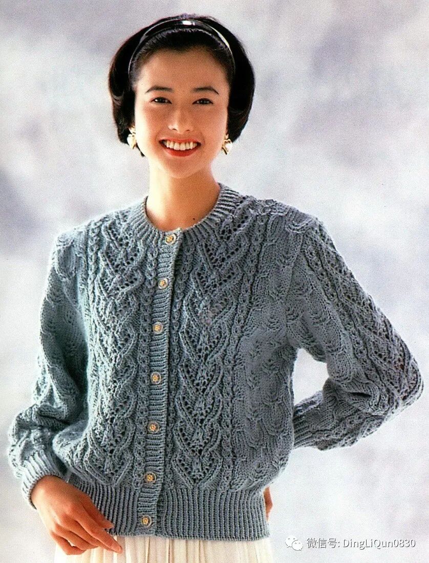 针织花型图案大全,十款好看的针织开衫秀出你的风格