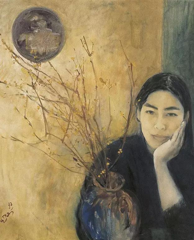 罗中立何多苓油画欣赏,何多苓人物油画教学视频