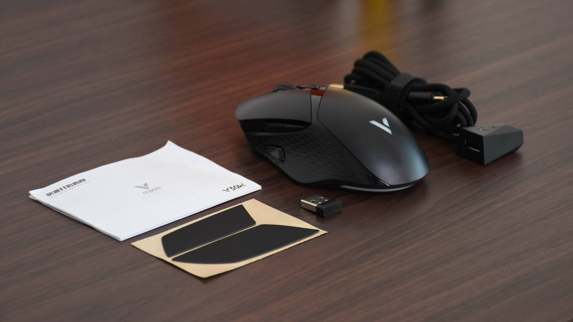 雷柏v3游戏鼠标怎么样,全能电竞鼠标雷柏v30w开箱