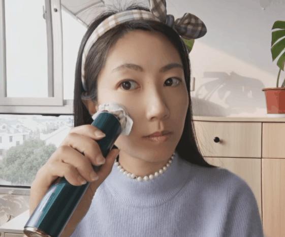 高清无滤镜美妆测评,美容仪真实测评素人