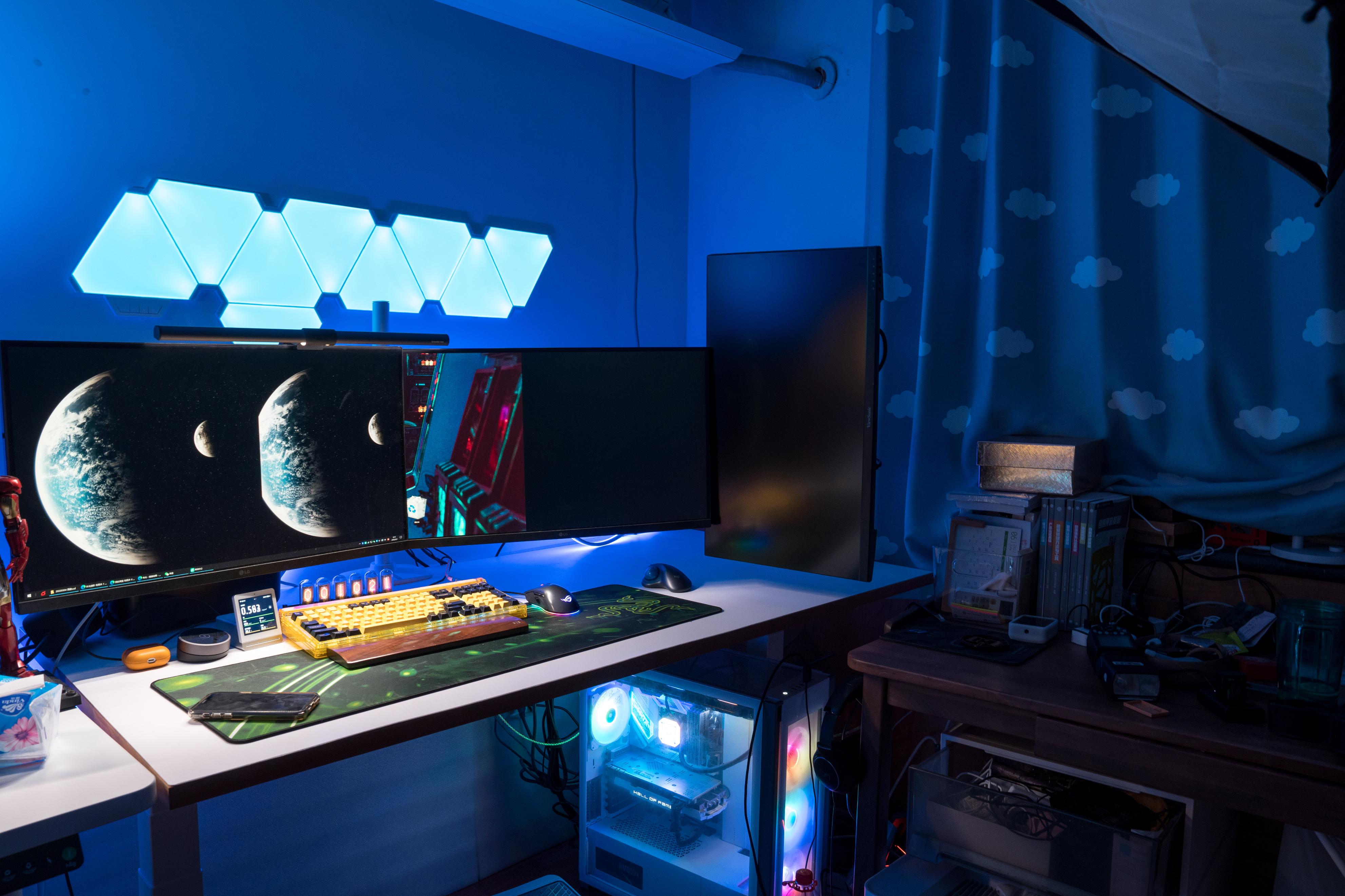 桌子改装电脑桌教程,自己动手打造简单电脑桌