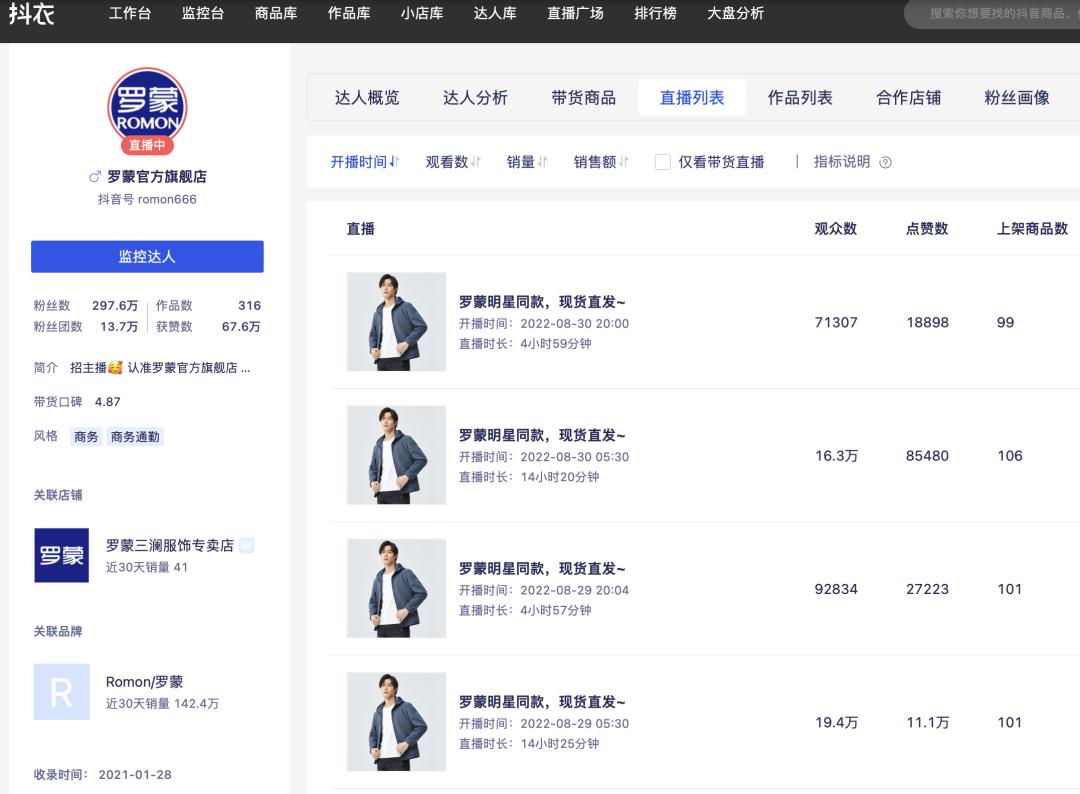 抖音电商服装男装怎么样,抖音男装爆单趋势