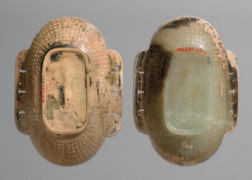 陕西历史博物馆馆藏石峁古城玉器,苏州博物馆馆藏老玉器