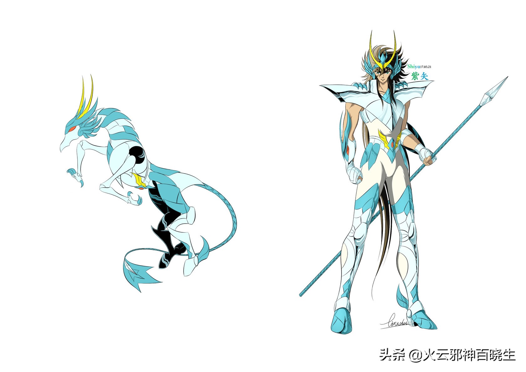 黄金圣斗士的同人画师,圣斗士同人绘画