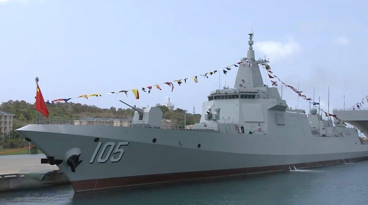 055万吨巡洋舰，15万匹马力澎湃动力，中国海军，终于扬眉吐气