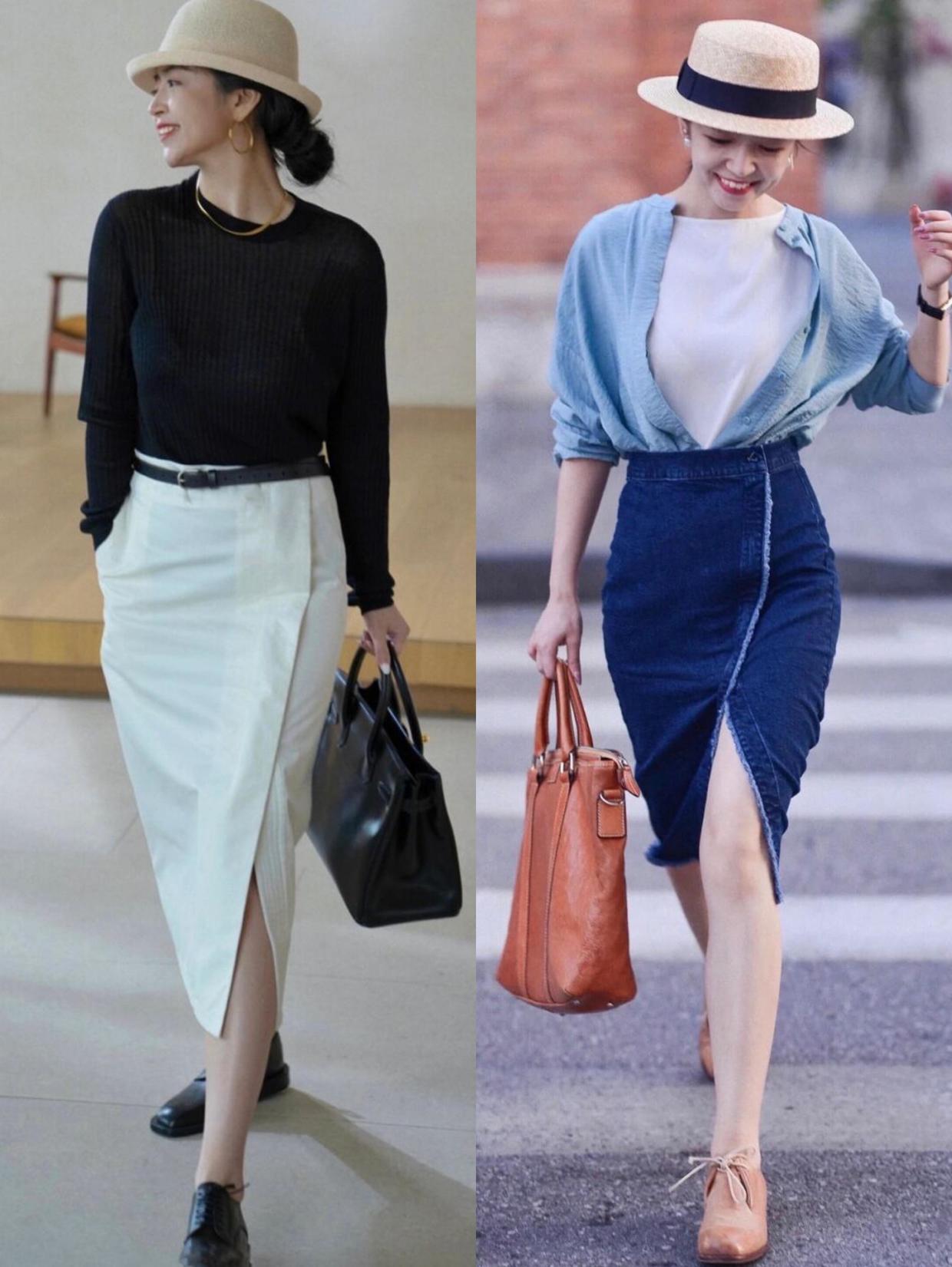 夏天裙子不必多买，有这4条“半身裙”就够了，百搭又洋气