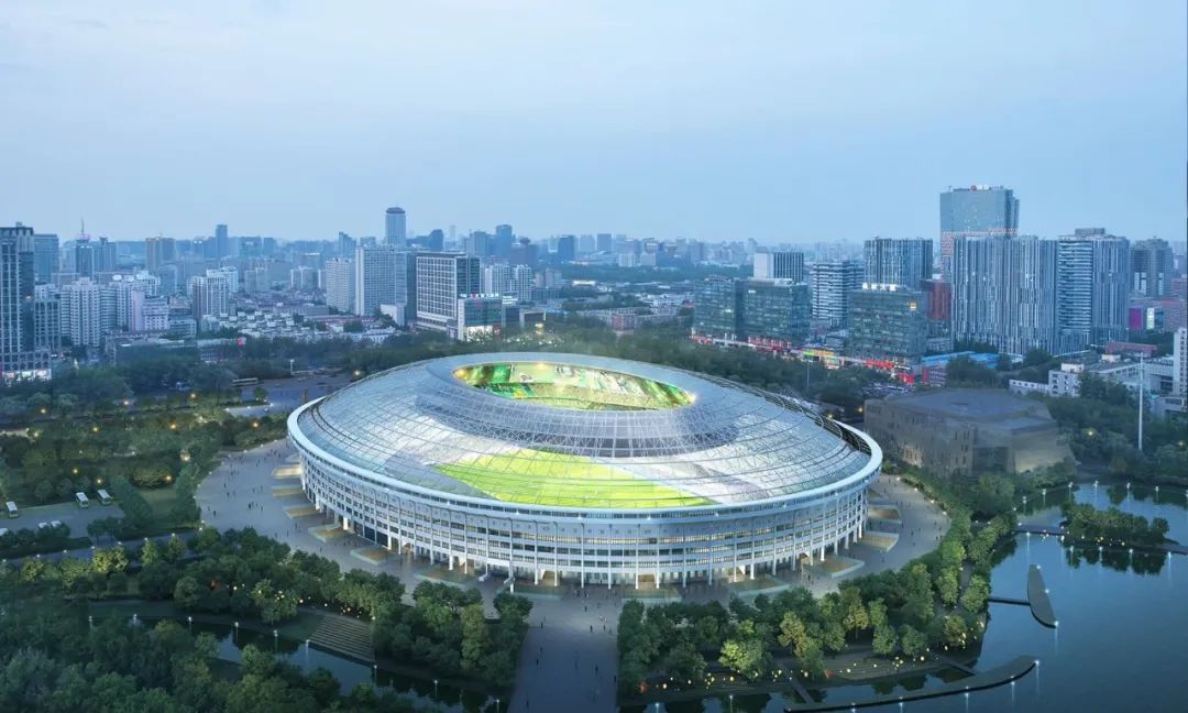 北京新工人体育场外观,北京新工体效果图