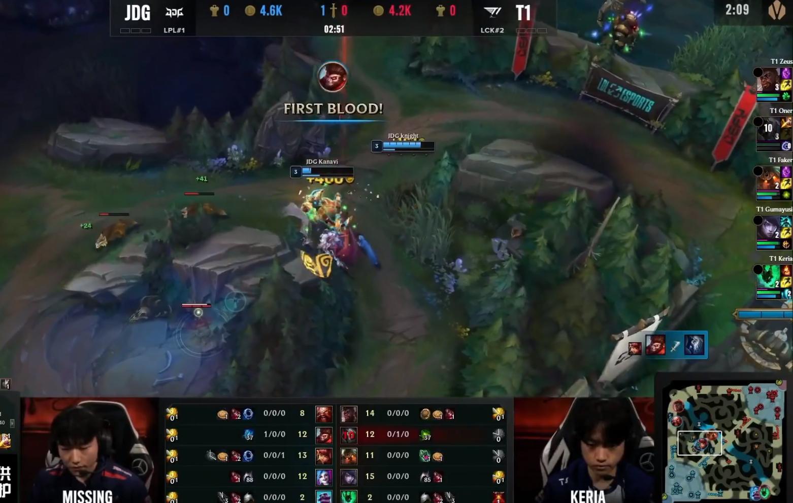 jdg止步4强faker,jdg左手knightfaker