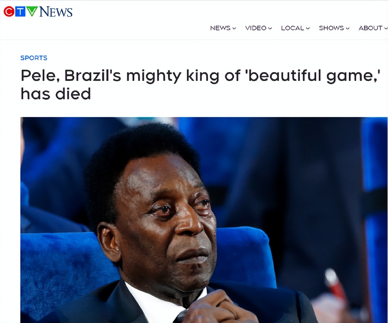 球王贝利享年,球王贝利逝世终年82岁