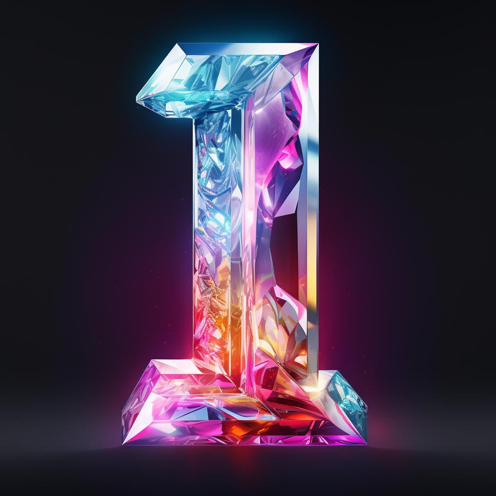 d字母设计,水晶字母设计