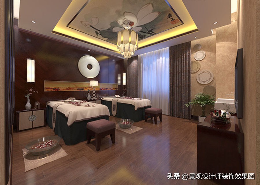 美容院设计效果视频,美容院装修风格案例图