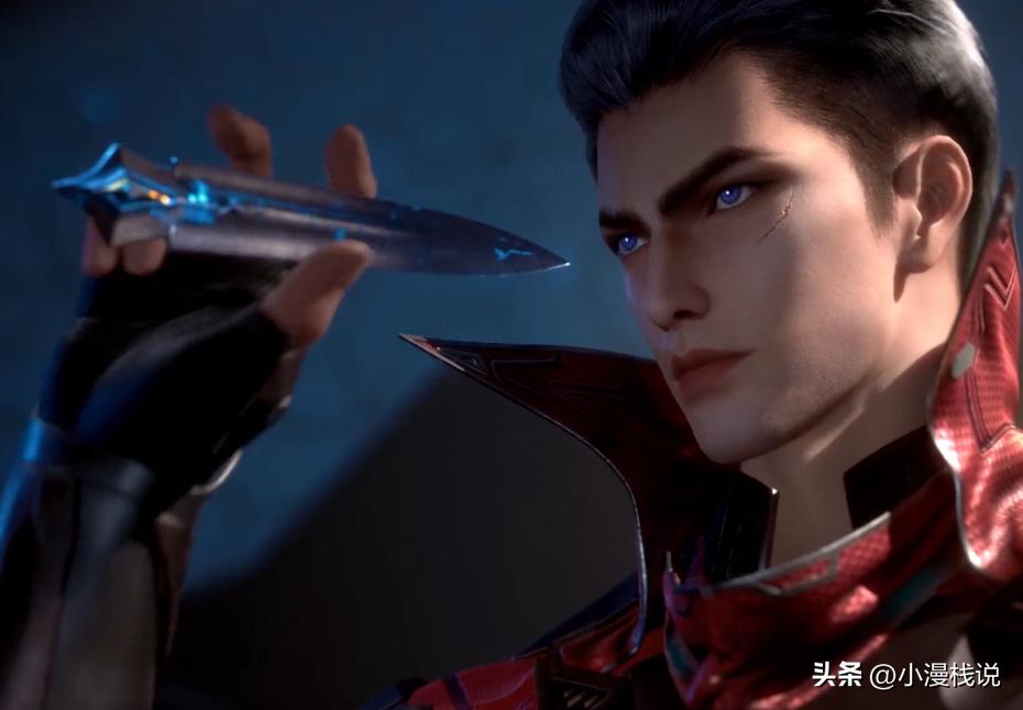 国漫男主们耍帅的场面萧炎歪头,最有争议的国漫男主萧炎唐三