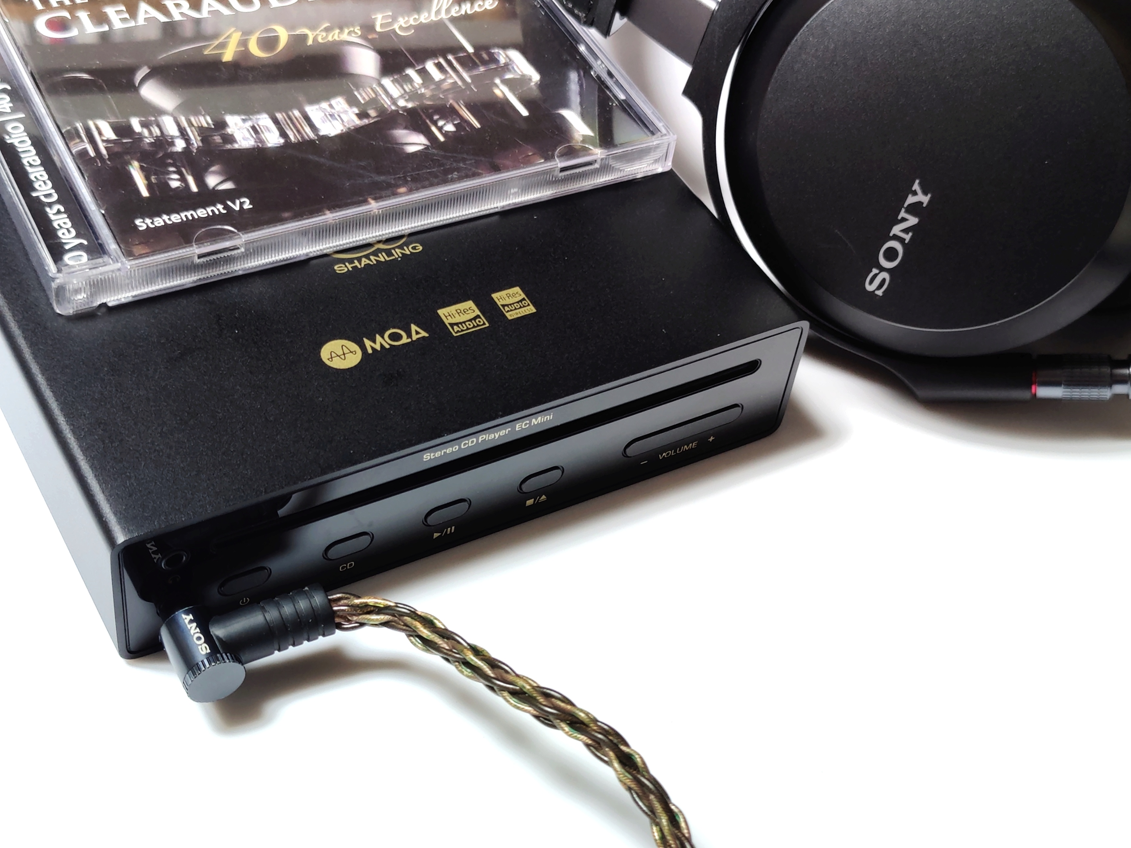 一机走遍天下山灵ECMini便携CD桌面HiFi一体机器材搭配听感分享