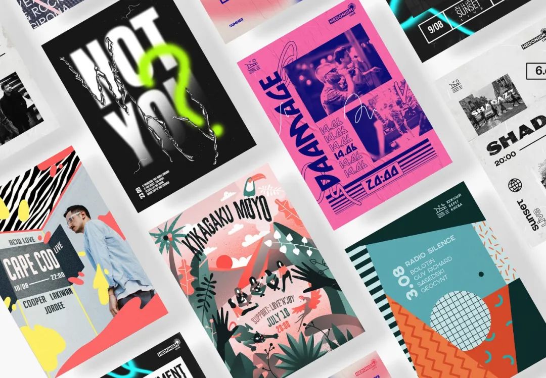 校庆海报设计优秀作品,海报设计作品介绍模板