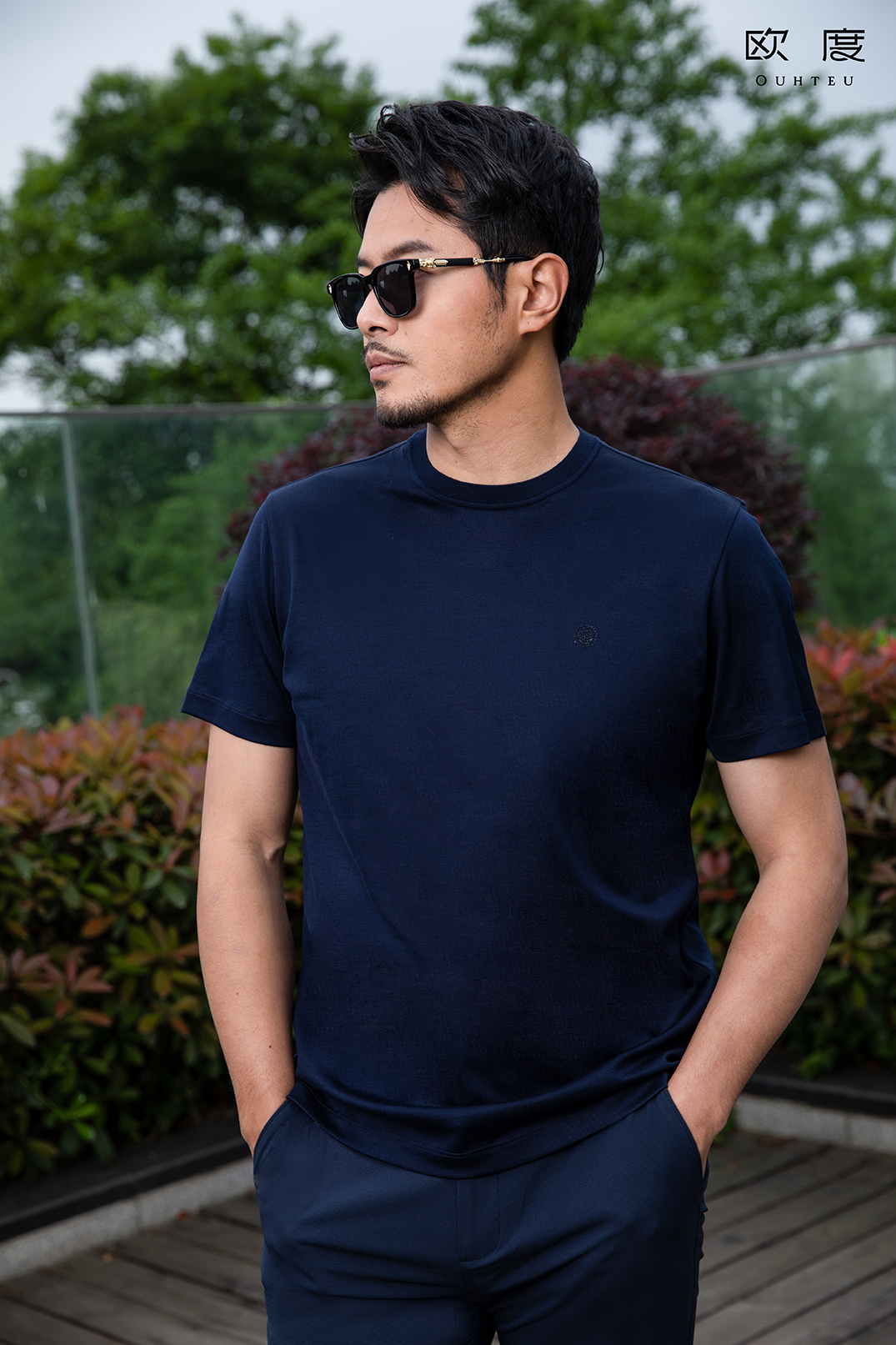 小个子潮流男装高级感t恤,今年最流行的t恤男装中高档