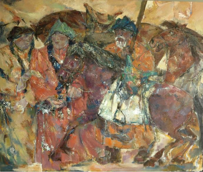 中央民族大学夏展油画作品,油画作品欣赏山东艺术学院