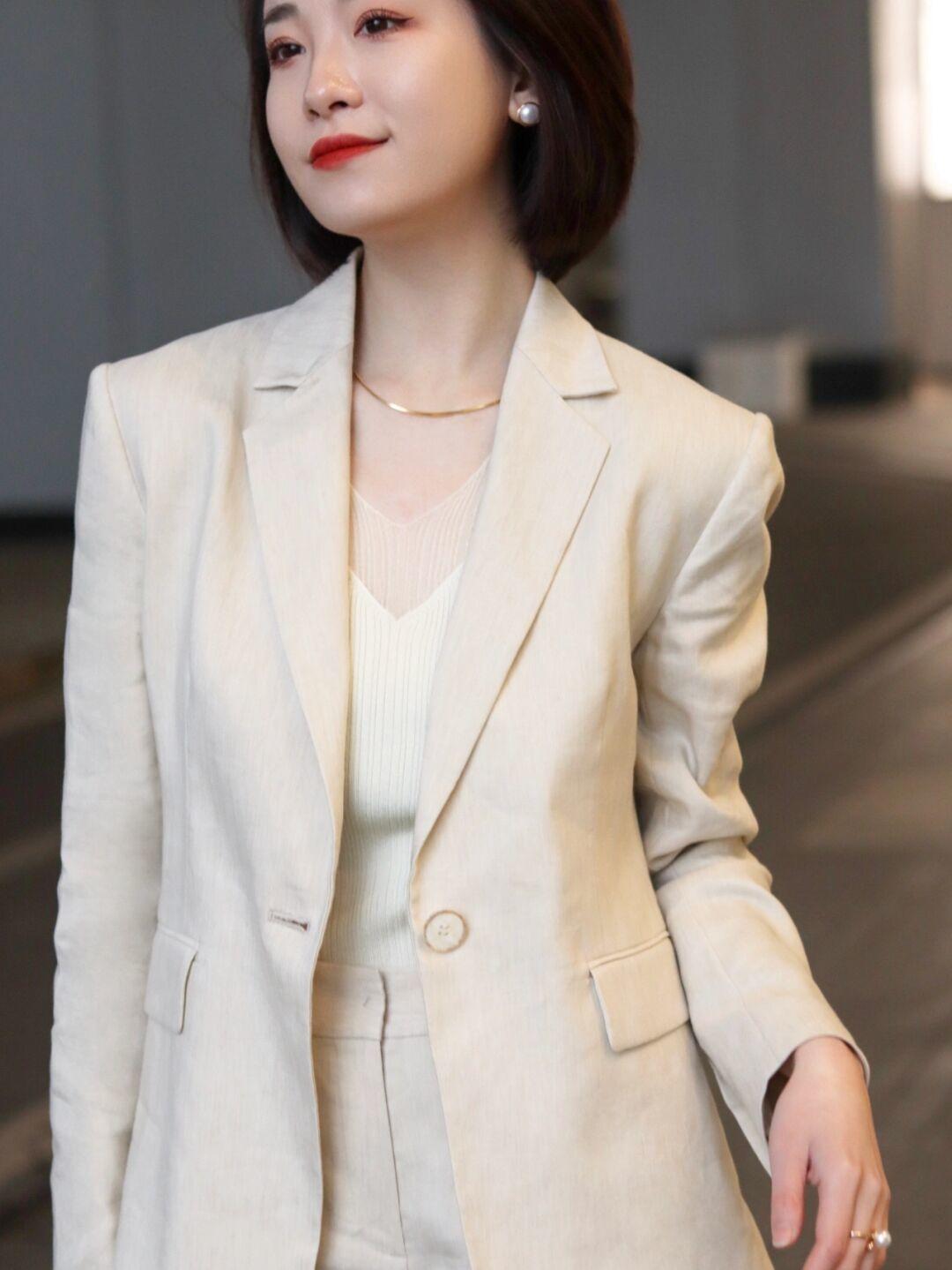 不同职场西装穿搭,职场想要正式又不刻板的穿搭