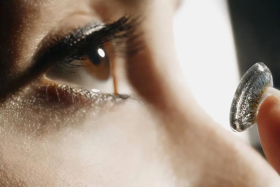 美瞳翻转,美瞳翻来翻去的