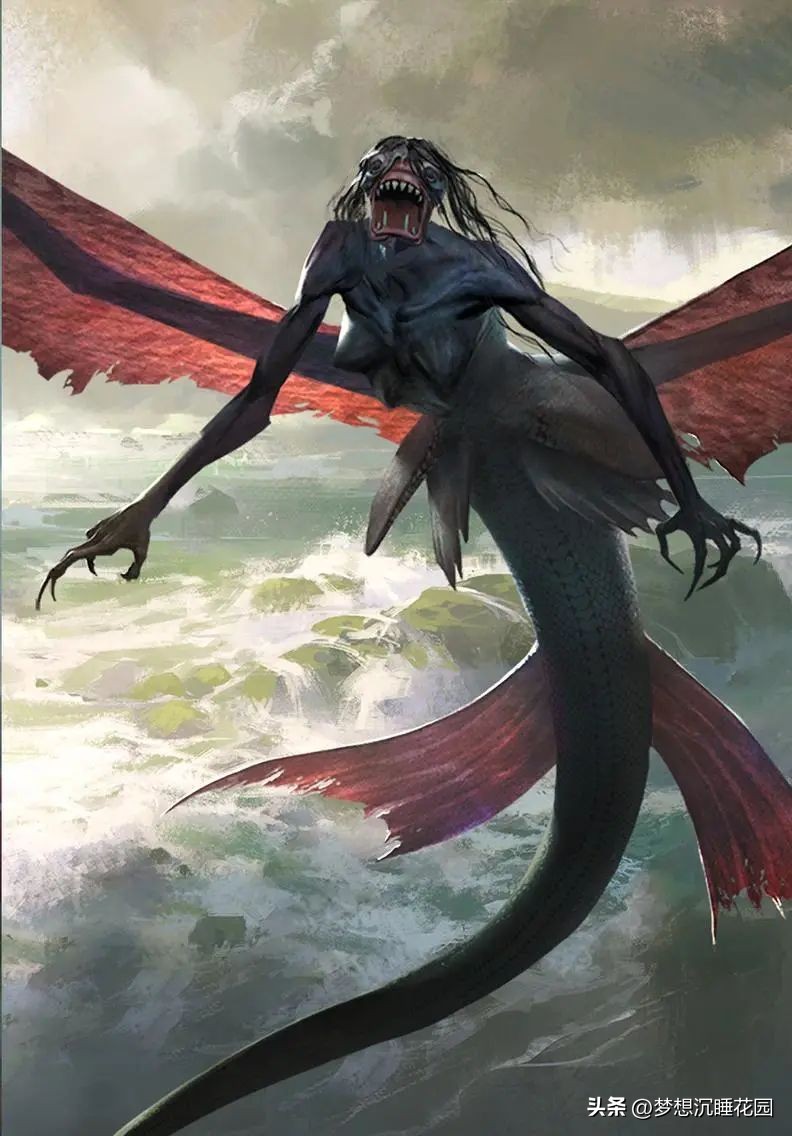 巫师3隐藏的故事,巫师三海里的怪物