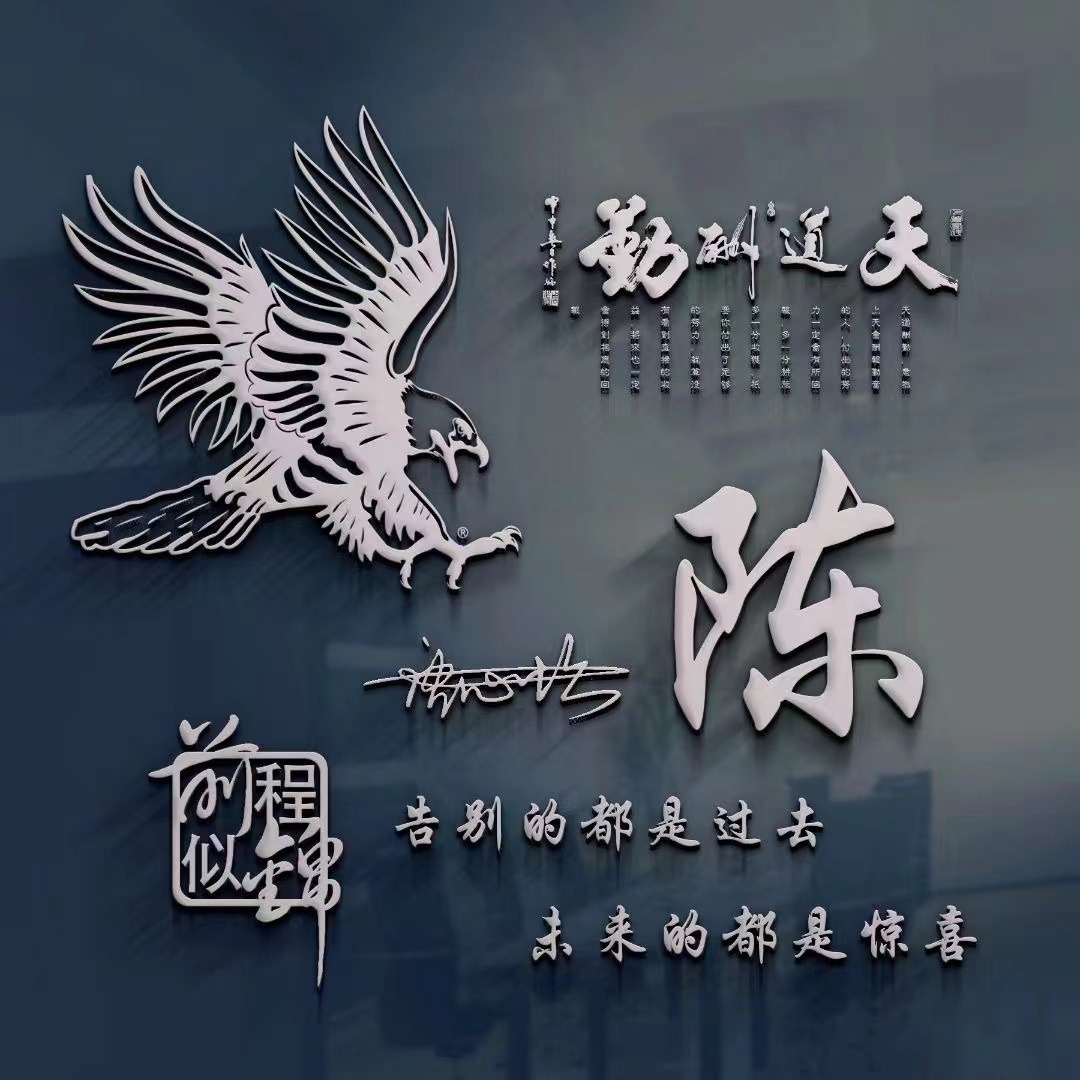 2023年励志头像霸气姓氏,秦姓氏头像图2023