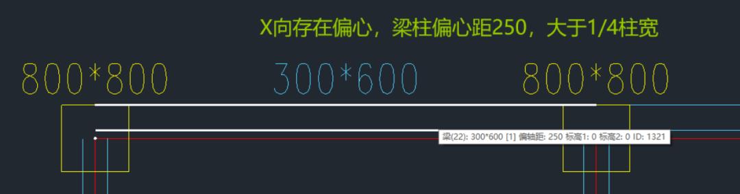 梁柱偏心时，节点核芯区在程序中是如何验算的？