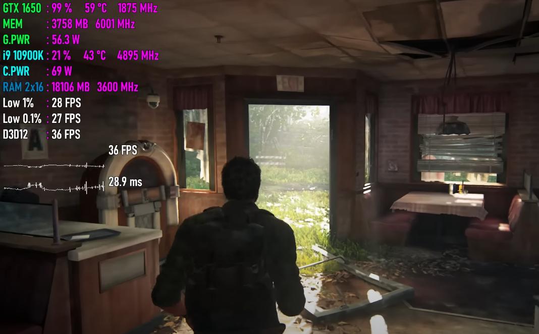 gtx1650对比3060游戏评测,gtx1650和gtx1650ti游戏对比