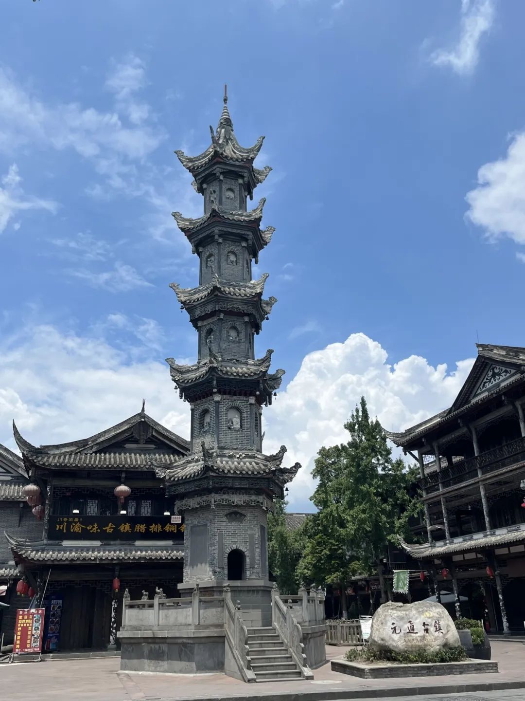 曾经繁华的小镇老街,曾经繁华的码头