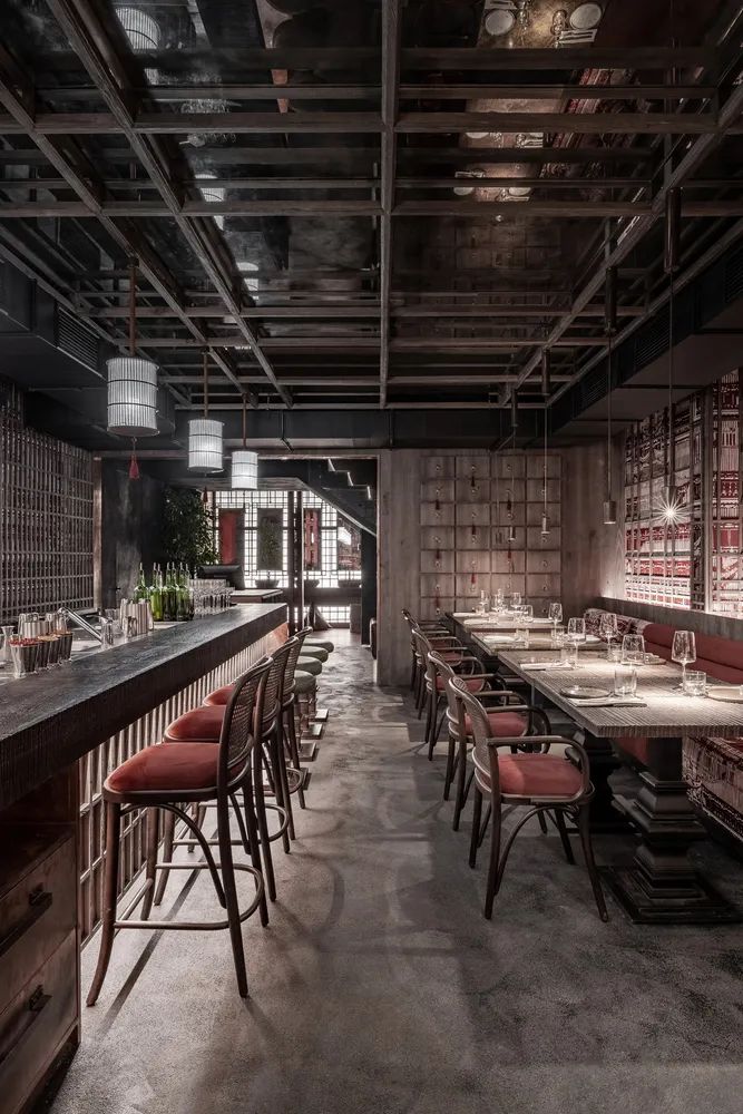 西城创意餐馆设计风格,新型餐馆造型设计