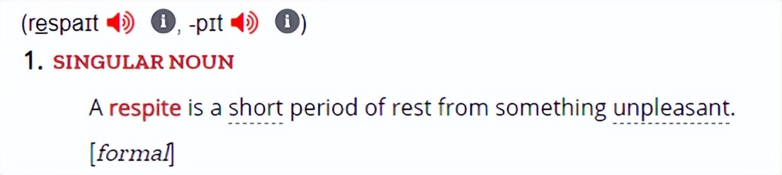 喘息，暂停，暂时中止，暂时缓解？英语怎么说？