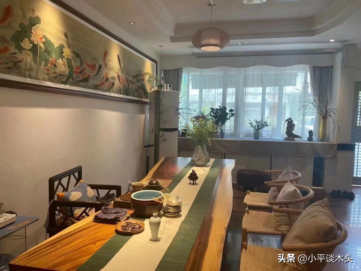 客厅大板桌多大尺寸合适,实木大板桌的选择