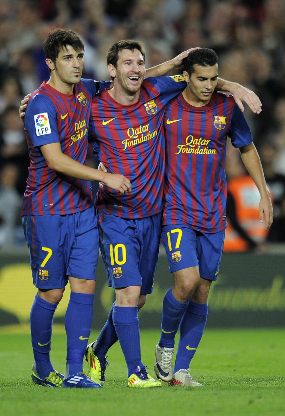 佩德罗获得过几次西班牙联赛冠军,足坛十大神锋之佩德罗