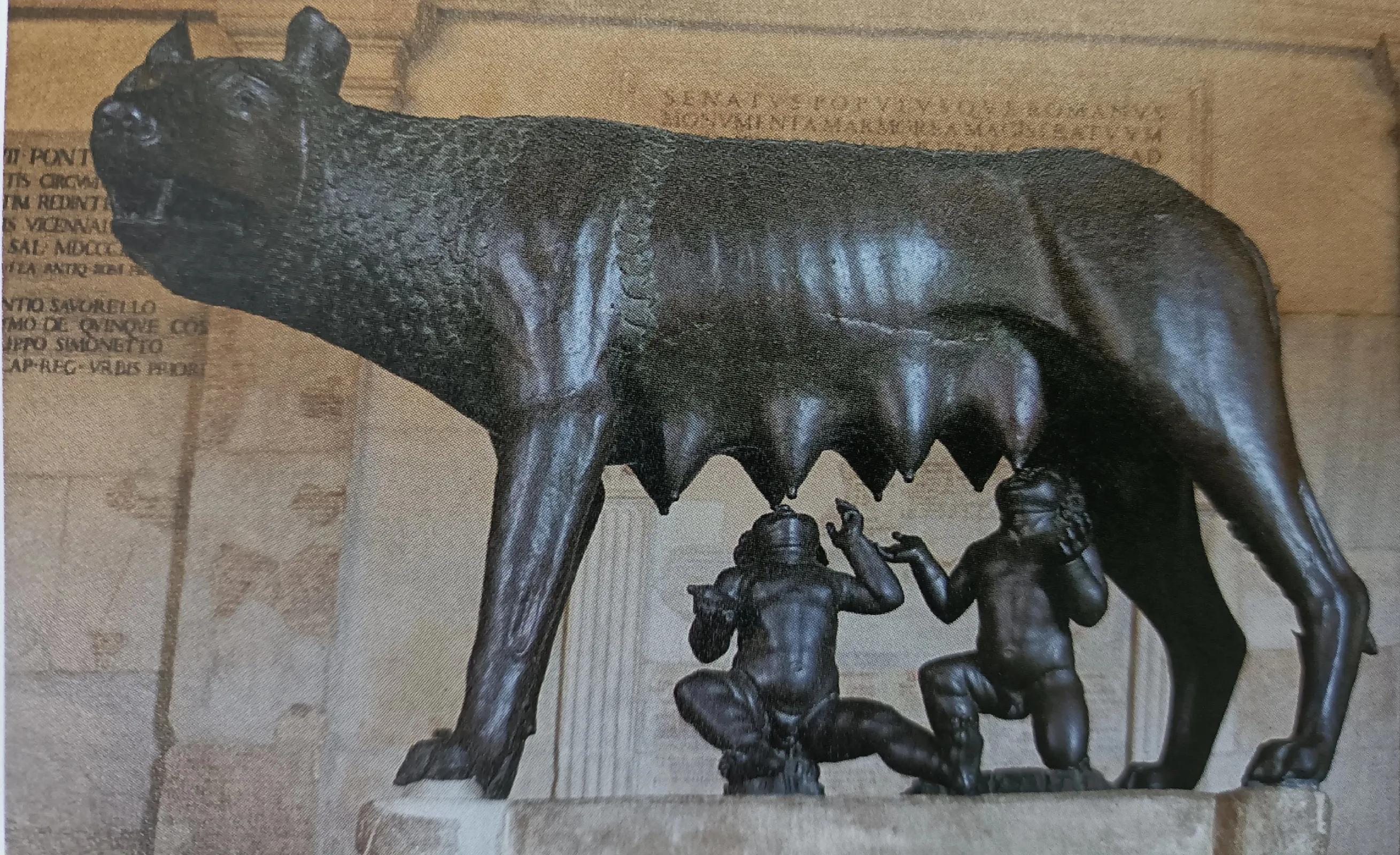 母狼建城,罗马母狼传说