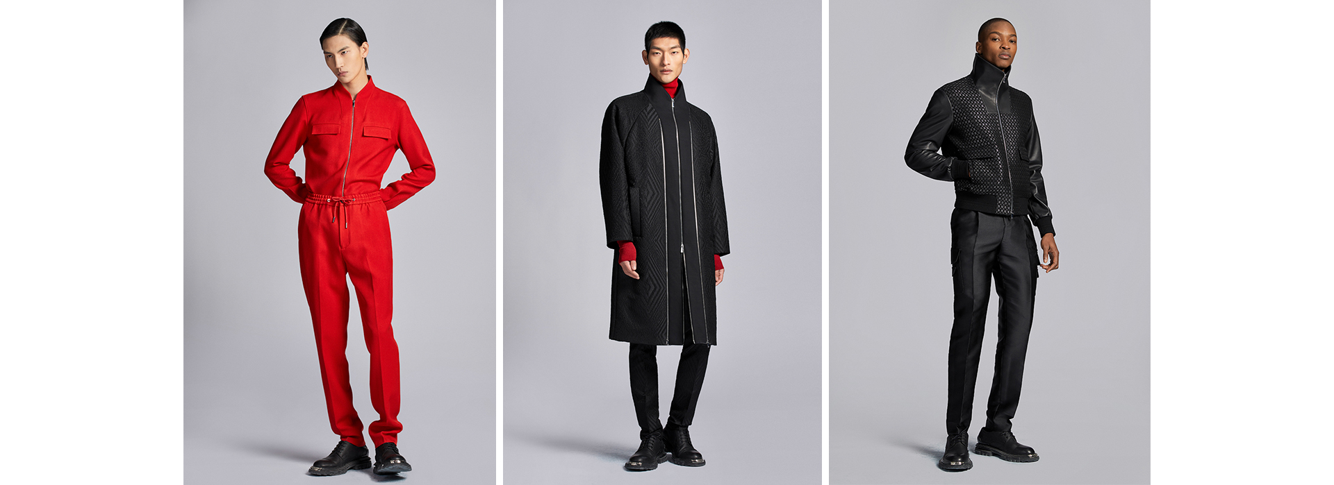 劲霸男装秋冬发布会,米兰时装周劲霸男装2021