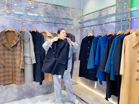 ck双面绒,ck双面穿羊羔绒外套